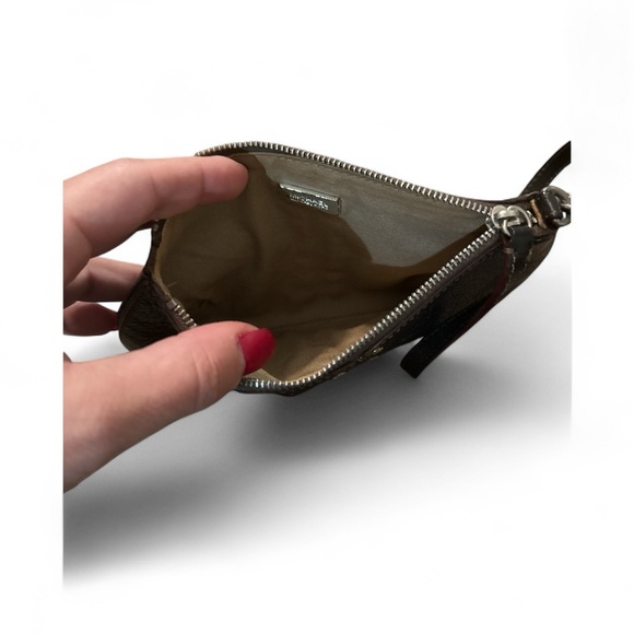 Michael KORS Black Leather wristlet Bag with Studs - Picture 4 of 4